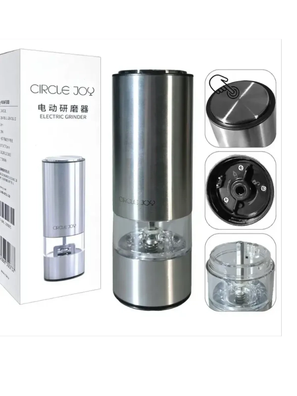 Стильная электрическая мельница для специй Стильная электрическая мельница для специй