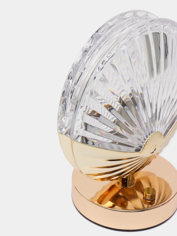 Светильник Ракушка хрустальная Светильник Ракушка хрустальная
