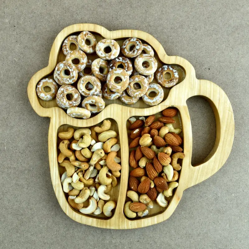 Менажница Пивная кружка 3 ячейки Менажница Пивная кружка 3 ячейки