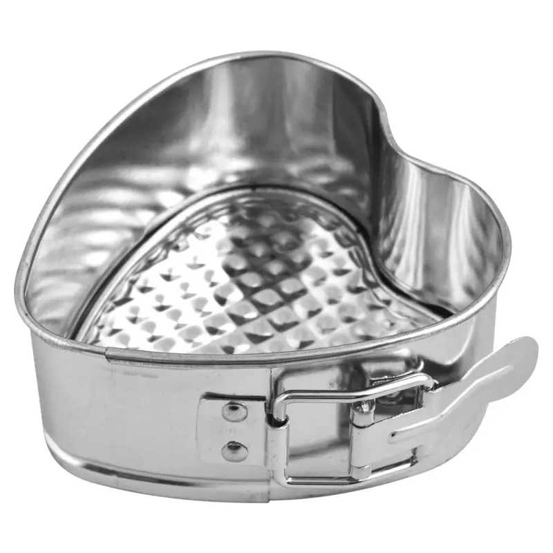 Кулинарная форма для выпечки "Сердце", разъемная, 10,5х10,5х4,5 см