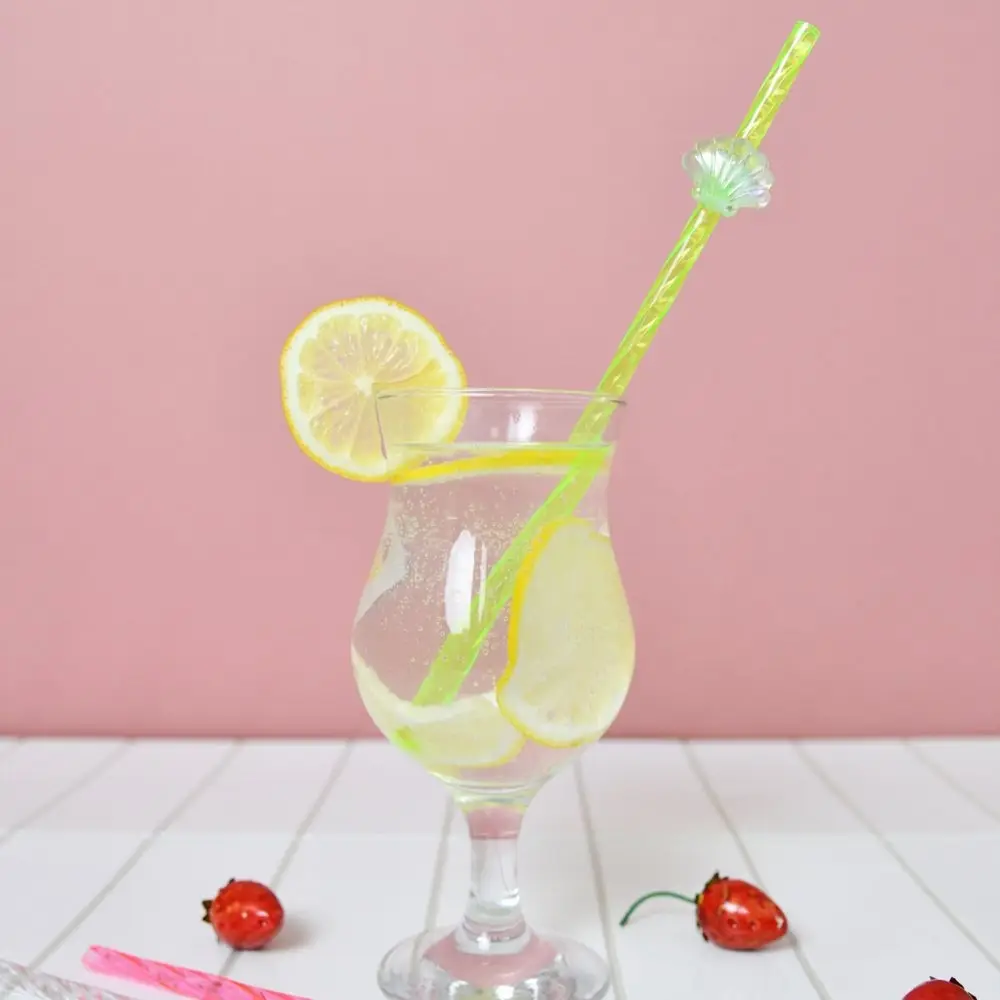 Трубочки для коктейля Ракушки 4 шт Трубочки для коктейля Ракушки 4 шт