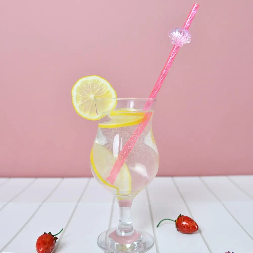 Трубочки для коктейля Ракушки 4 шт Трубочки для коктейля Ракушки 4 шт