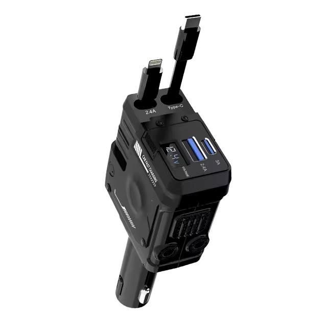 Автомобильное зарядное устройство 4 в 1 Автомобильное зарядное устройство 4 в 1