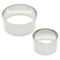 Форма для выпечки "Круг", набор 2 шт