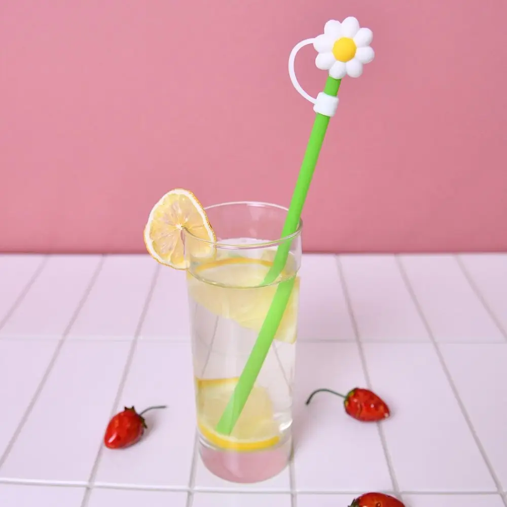 Трубочки для коктейля С колпачком 4 шт Трубочки для коктейля С колпачком 4 шт