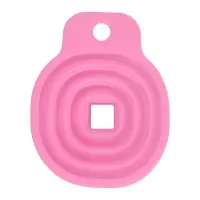 Воронка складная силиконовая 8х6,5х7 см (ассортимент)