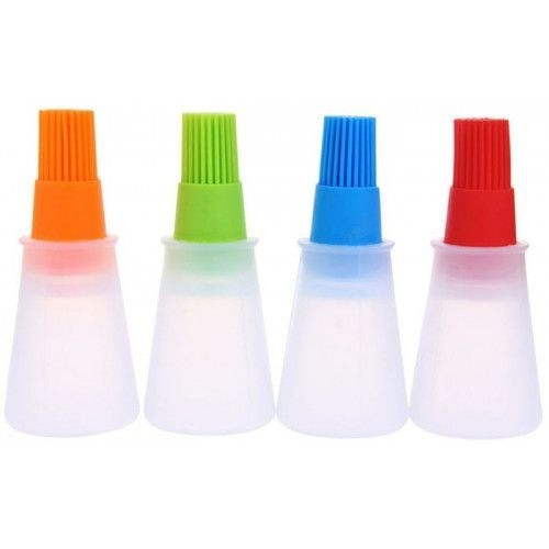 Масленка силиконовая с дозатором и кисточкой (цвет в ассортименте) Масленка силиконовая с дозатором и кисточкой (цвет в ассортименте)