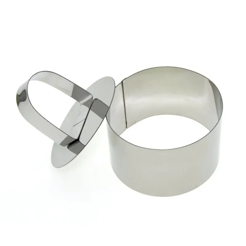 Кулинарная форма Круг с крышкой прессом Кулинарная форма Круг с крышкой прессом