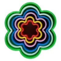 Форма для печенья, набор 6 шт "Цветок"