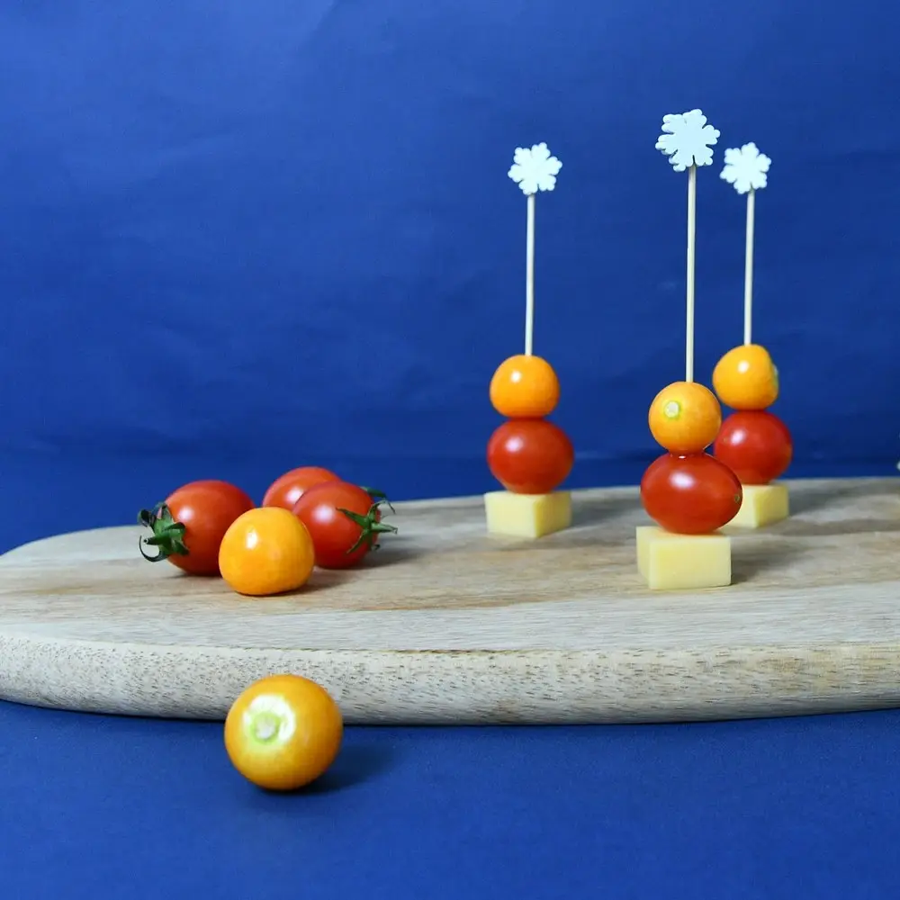 Шпажки для канапе Снежинки 24 шт Шпажки для канапе Снежинки 24 шт