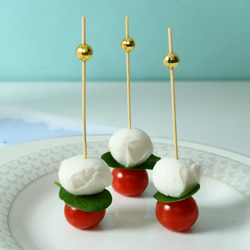 Шпажки для канапе Диско шар золото 24 шт Шпажки для канапе Диско шар золото 24 шт