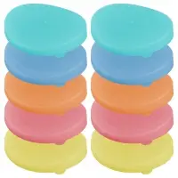 Крышки для банок набор 10 шт Радуга диаметр 82 мм Крышки для банок набор 10 шт Радуга диаметр 82 мм