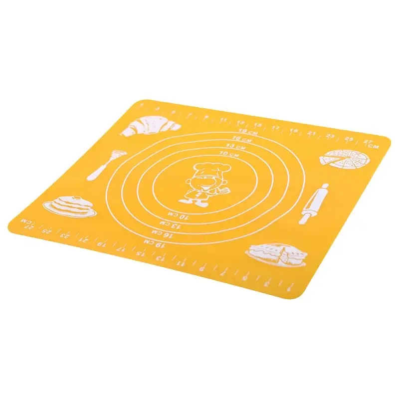 Коврик кулинарный силиконовый с разметкой 29х26 см (ассортимент) Коврик кулинарный силиконовый с разметкой 29х26 см (ассортимент)