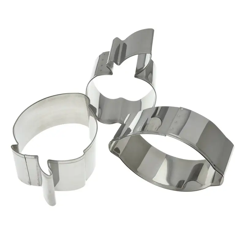 Форма для выпечки Форма для выпечки "Фрукты", набор 3 шт