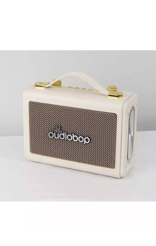Беспроводная колонка Bluetooth Караоке бежевая Беспроводная колонка Bluetooth Караоке бежевая