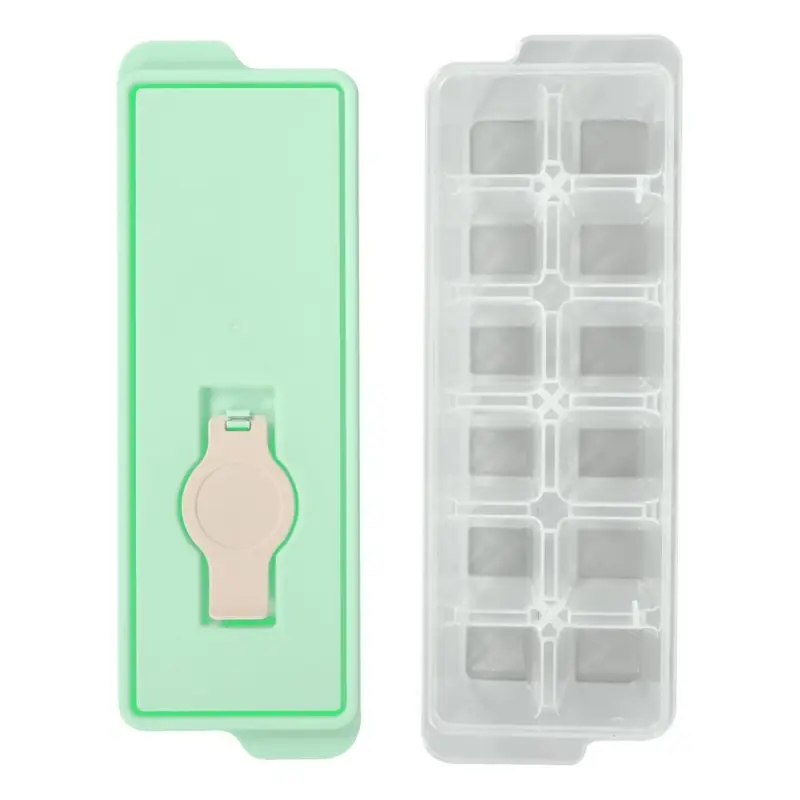 Форма для льда с крышкой и клапаном 12 ячеек (ассортимент) Форма для льда с крышкой и клапаном 12 ячеек (ассортимент)