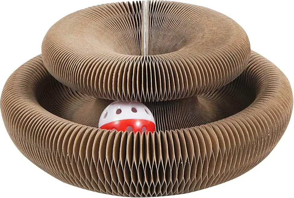 Картонная лежанка-когтеточка Картонная лежанка-когтеточка