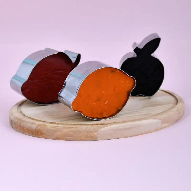 Форма для выпечки Форма для выпечки "Фрукты", набор 3 шт