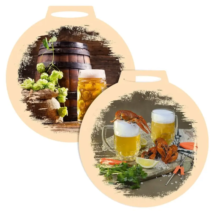 Доска разделочная Пивные традиции 26см Доска разделочная Пивные традиции 26см