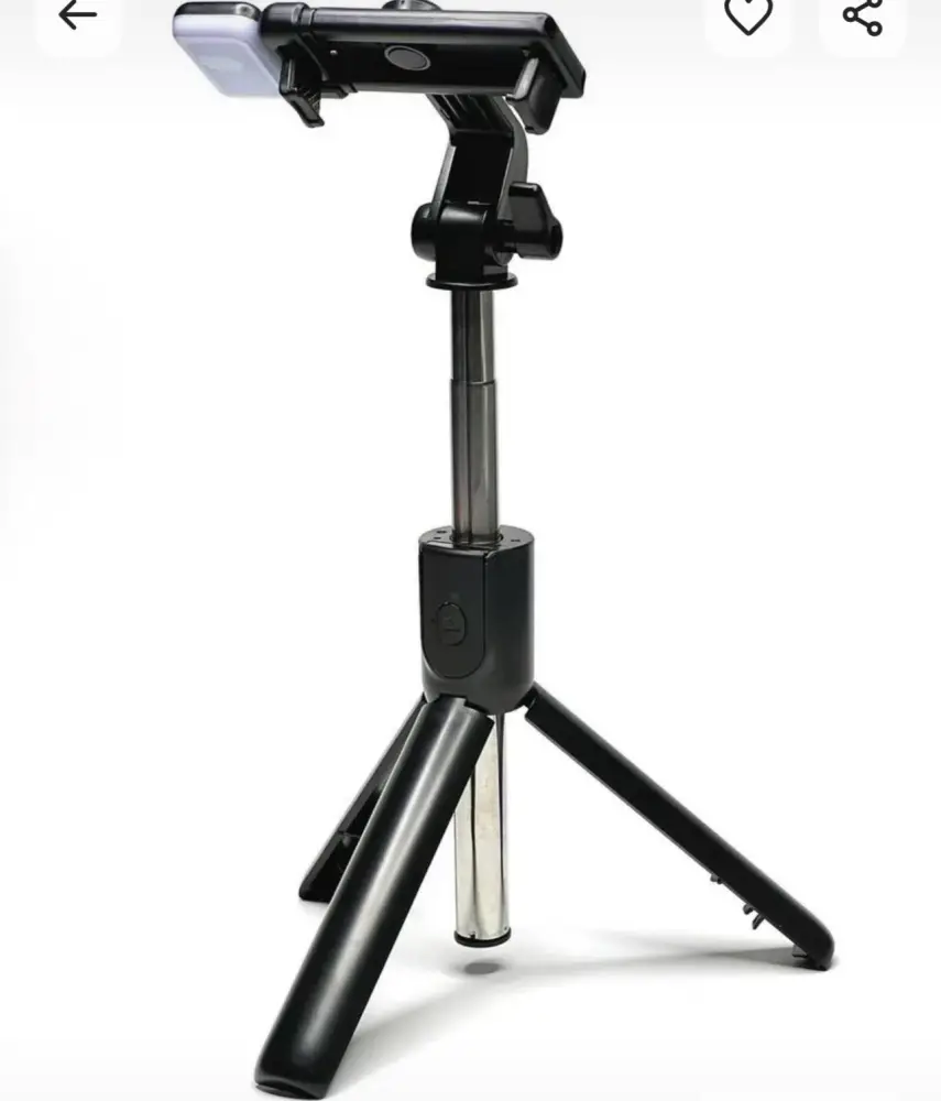 Селфи-палка монопод с Bluetooth пультом и LED подсветкой Селфи-палка монопод с Bluetooth пультом и LED подсветкой