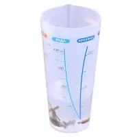 Стакан мерный Сахар Мука Вода Крахмал Пудра Масло 500 мл Стакан мерный Сахар Мука Вода Крахмал Пудра Масло 500 мл