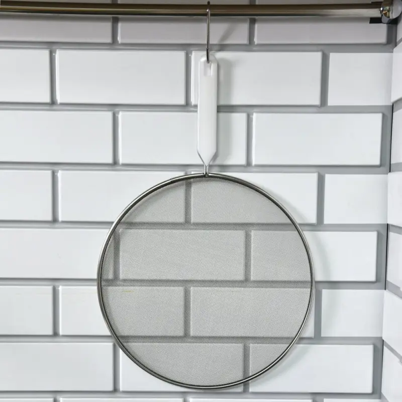 Сито плоское Экран от брызг диаметр 28см Сито плоское Экран от брызг диаметр 28см