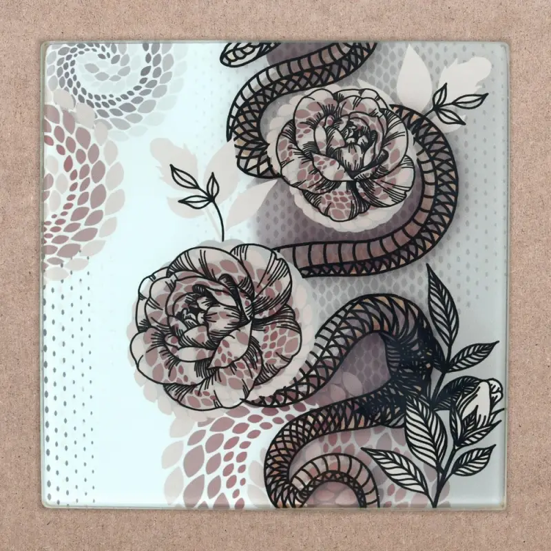 Подставка под горячее Тайна джунглей 18х18 Подставка под горячее Тайна джунглей 18х18