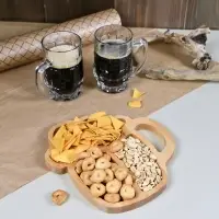 Менажница Пивная кружка 3 ячейки Менажница Пивная кружка 3 ячейки