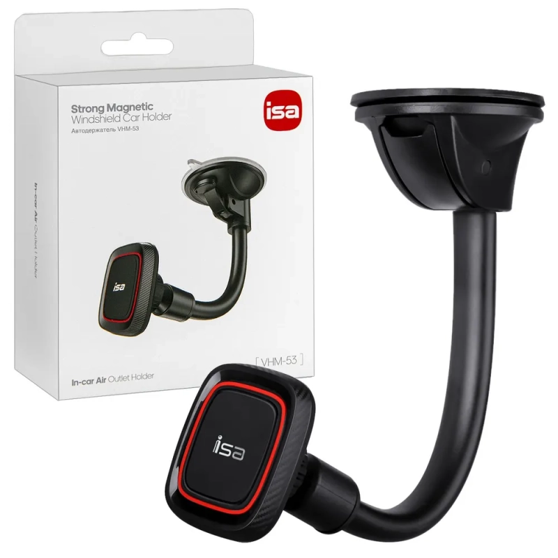 Магнитный автомобильный держатель ISA VHM-53 Магнитный автомобильный держатель ISA VHM-53