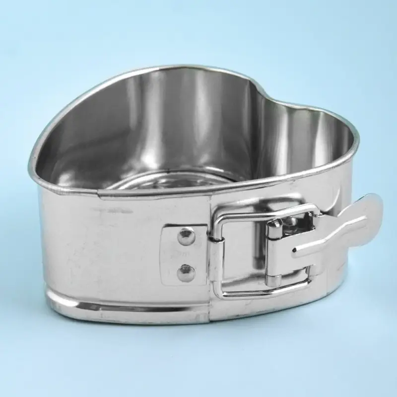 Кулинарная форма для выпечки "Сердце", разъемная, 10,5х10,5х4,5 см