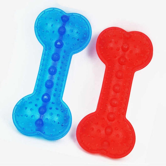 Игрушка кость силиконовая (цвет в ассортименте)