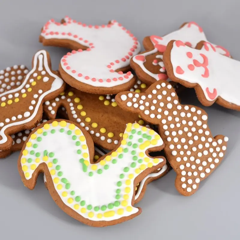 Форма для печенья, набор 3 шт, "Пушистая компания"