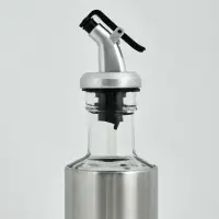Бутылка для масла с дозатором Металлик объем 300 мл Бутылка для масла с дозатором Металлик объем 300 мл