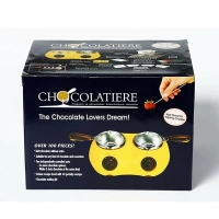 Набор для фондю желтый