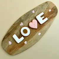 Форма для печенья, набор 4 шт, "LOVE"