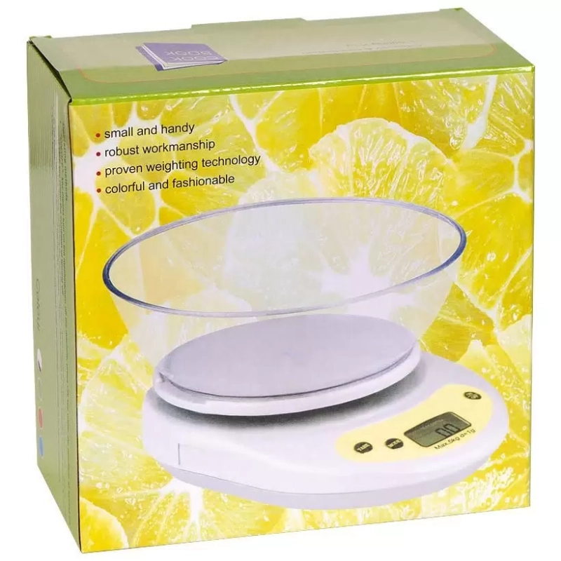 Весы кухонные электронные с чашей