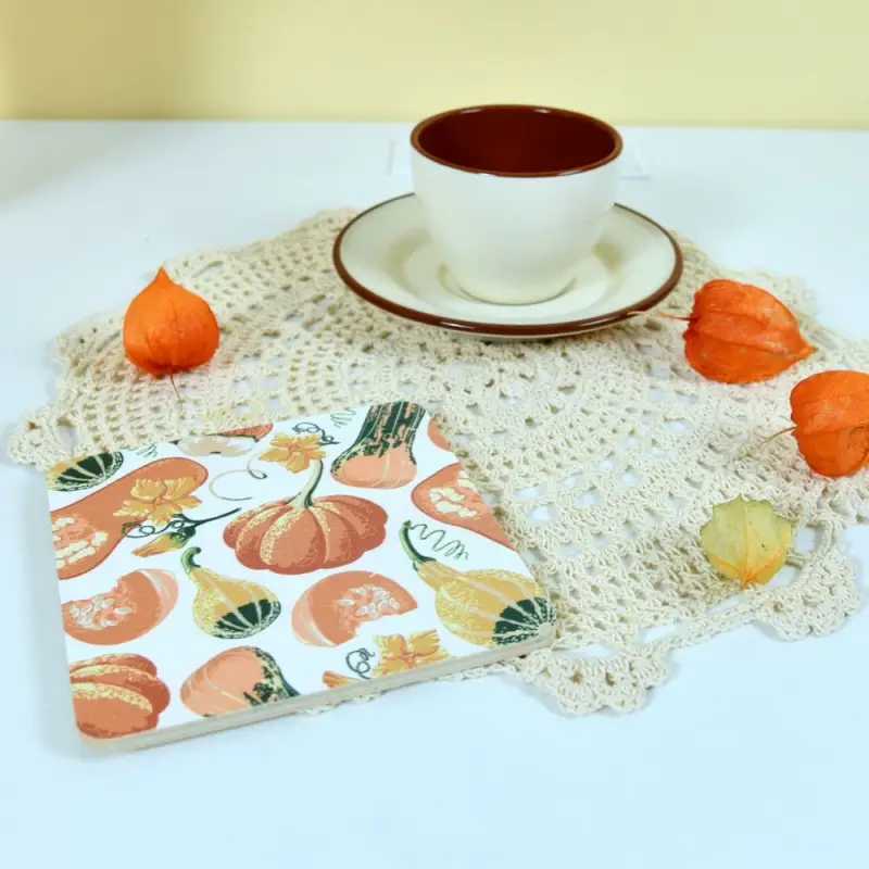 Подставка под горячее Тыквы 14х14 см (ассортимент) Подставка под горячее Тыквы 14х14 см (ассортимент)