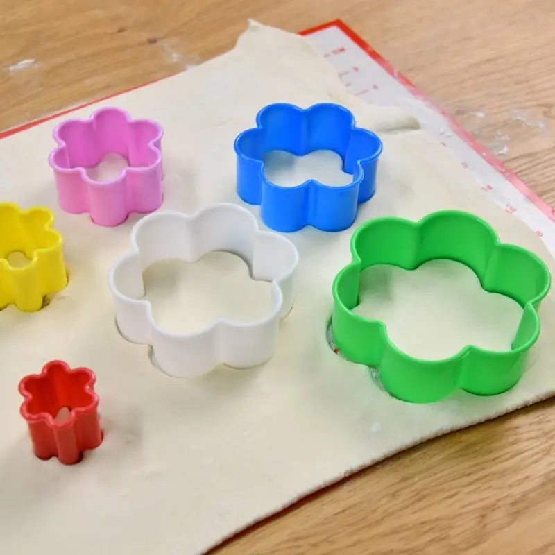 Форма для печенья, набор 6 шт "Цветок"