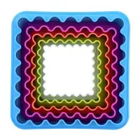 Форма для печенья, набор 5 шт, "Квадрат"