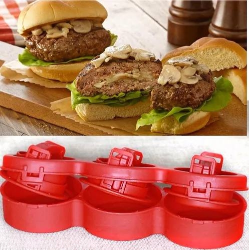 Тройной пресс для котлет Тройной пресс для котлет