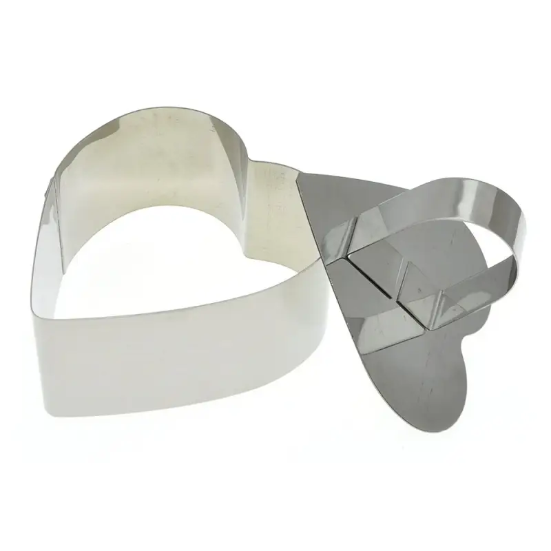 Кулинарная форма Кулинарная форма "Сердце" с крышкой-прессом