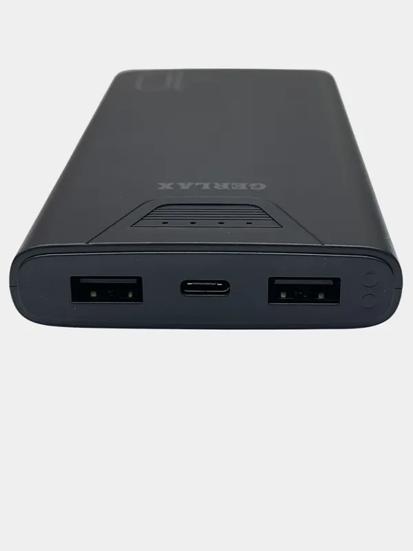 Повербанк Gerlax 10000 Mah черный Повербанк Gerlax 10000 Mah черный
