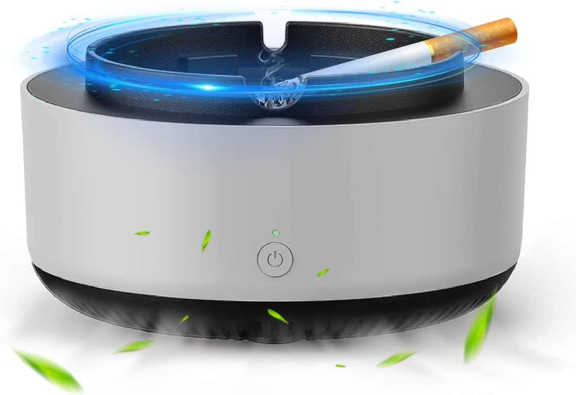 Бездымная пепельница ароматизатор с поглощением дыма (цвет в ассортименте) Бездымная пепельница ароматизатор с поглощением дыма (цвет в ассортименте)