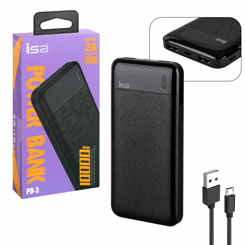 Внешний аккумулятор ISA PB-3 Внешний аккумулятор ISA PB-3