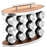 Набор баночек для специй 12 штук