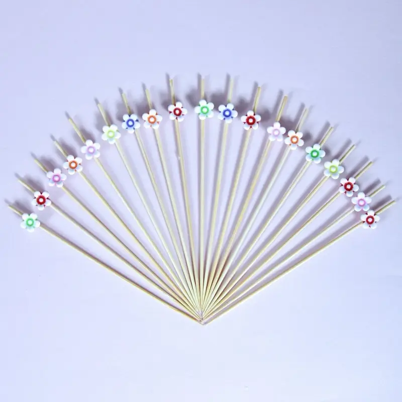 Шпажки для канапе Ромашки 24 шт Шпажки для канапе Ромашки 24 шт