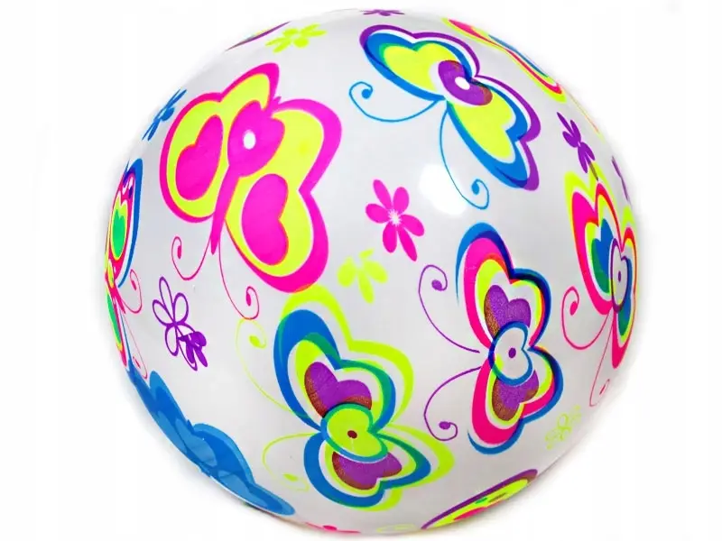 Детский надувной резиновый мячик (ассортимент)