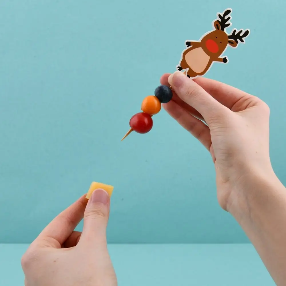 Шпажки для канапе С Новым годом 6 шт Шпажки для канапе С Новым годом 6 шт