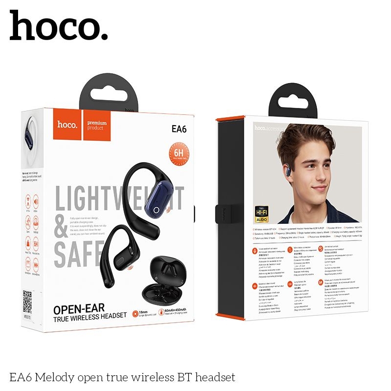 Наушники беспроводные hoco EA6 Наушники беспроводные hoco EA6