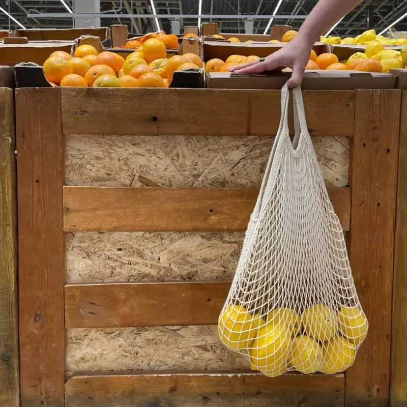 Сумка хозяйственная Авоська 40х40 см Сумка хозяйственная Авоська 40х40 см